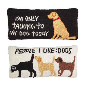 Dog Hooked Pillows (2 Styles)