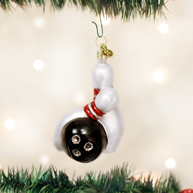 Bowling Ball & Pins Ornament - Old World Christmas