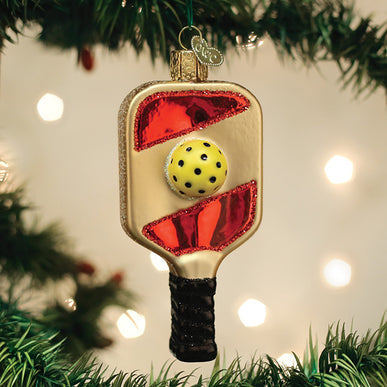 Pickleball Paddle Ornament - Old World Christmas