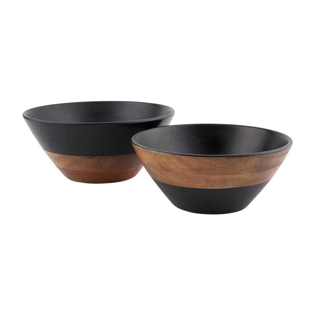Black Two-Tone Bowl  (2 Sizes)