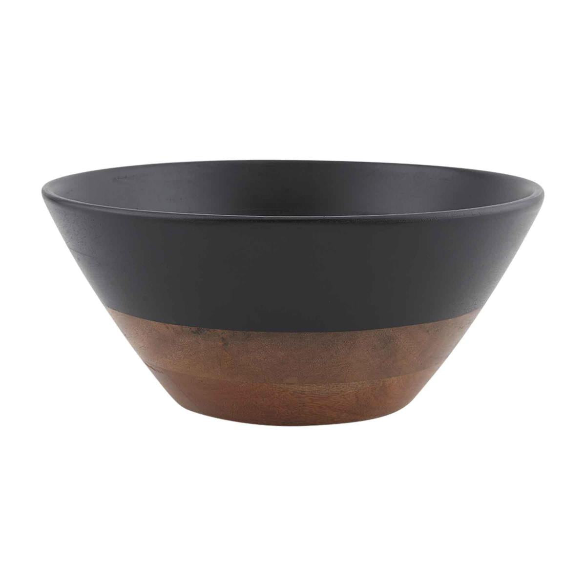 Black Two-Tone Bowl  (2 Sizes)