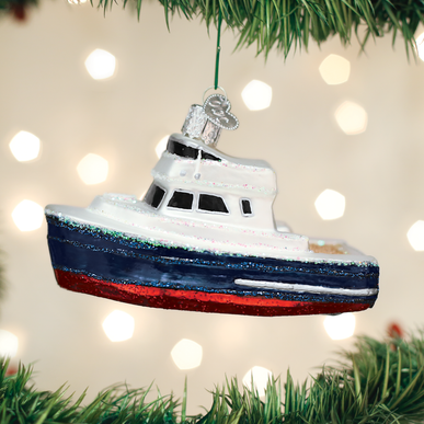 Charter Boat Ornament - Old World Christmas