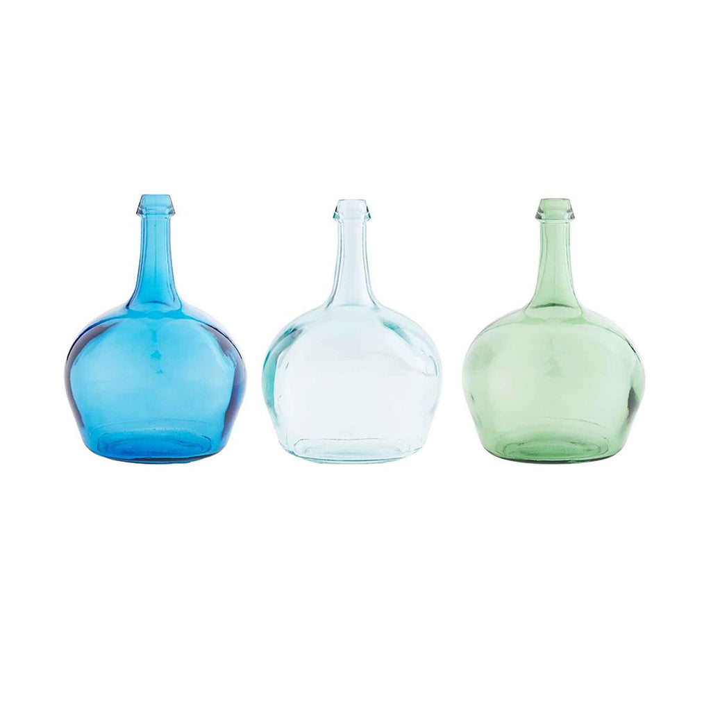 Bottleneck Glass Vases (3 Styles)