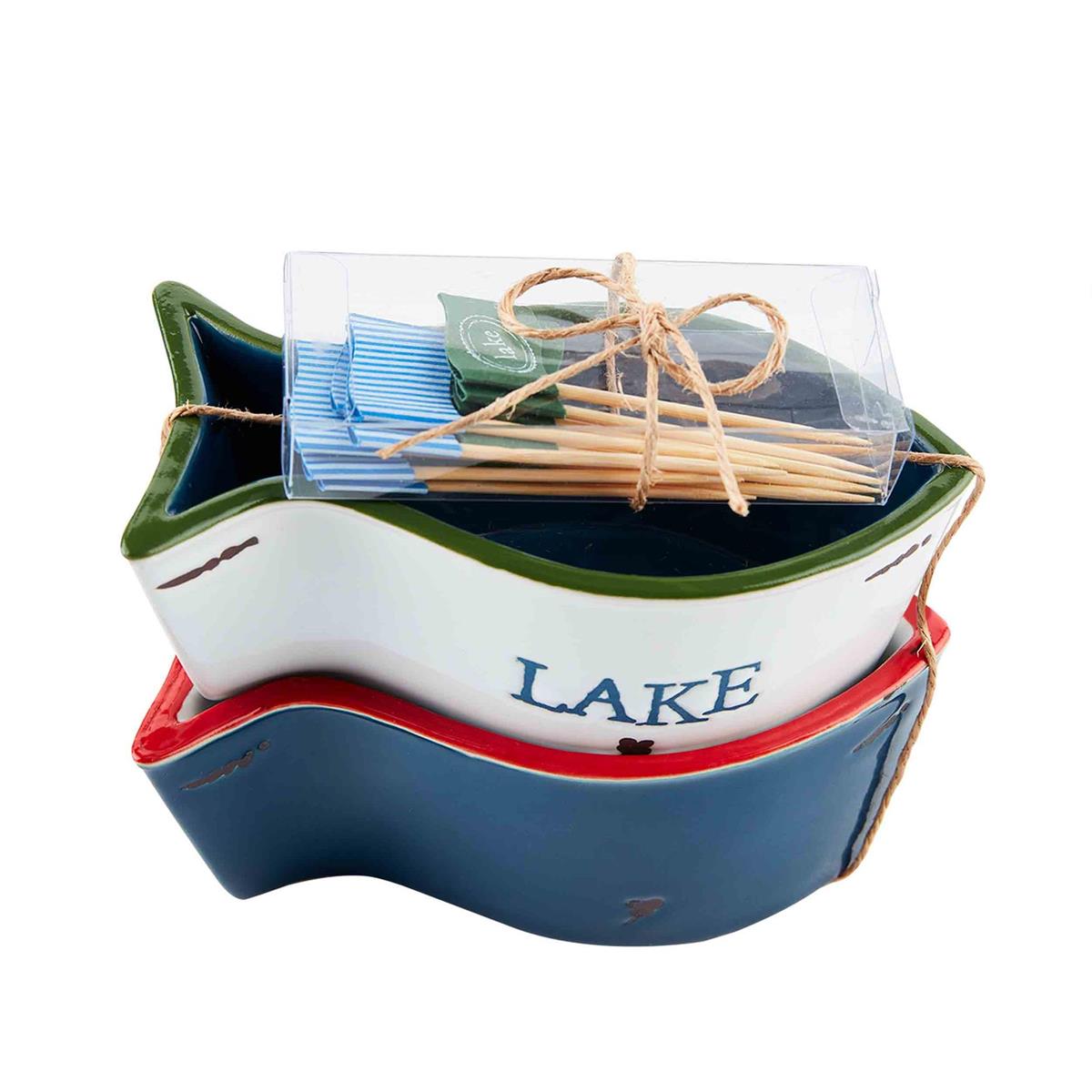 Lake Ramekin & Toothpick Set (2 Styles)