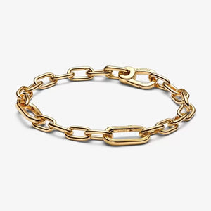 14k Gold-plated Link Chain Bracelet - Pandora Me - 569662C00