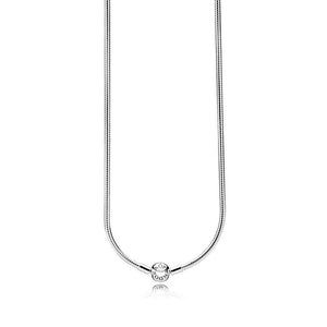 Sterling Silver Charm Necklace - PANDORA - 590742HV