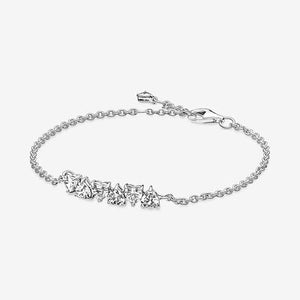 Sparkling Endless Hearts Chain Bracelet - Pandora - 591162C01