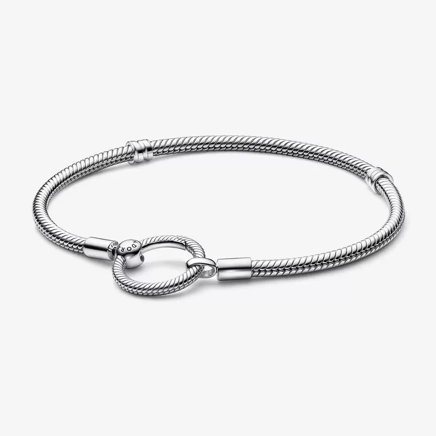 O Closure Snake Chain Bracelet - Pandora - 592242C00 – Red Barn Company  Store