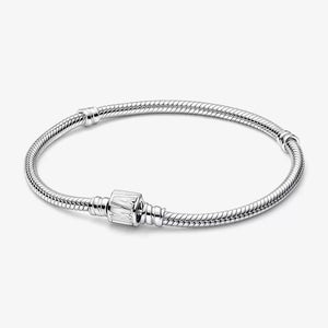 Marvel Logo Clasp Snake Chain Bracelet - Pandora - 592561C01