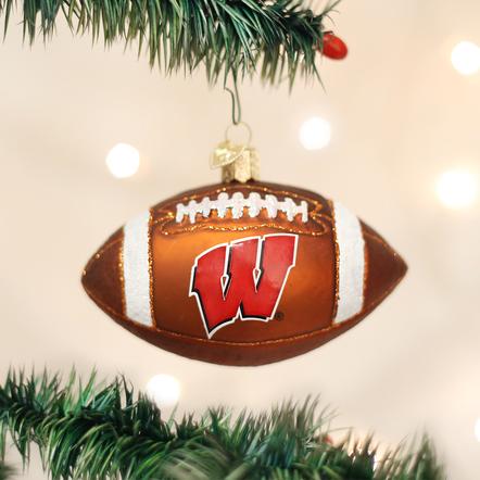 Wisconsin Football Ornament - Old World Christmas