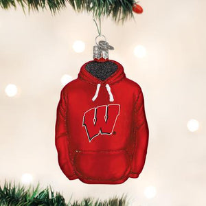 Wisconsin Hoodie Ornament - Old World Christmas