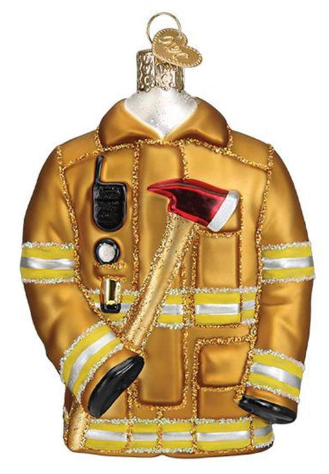 Firefighter's Coat Ornament - Old World Christmas