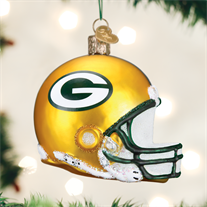 Green Bay Packers Helmet Ornament - Old World Christmas