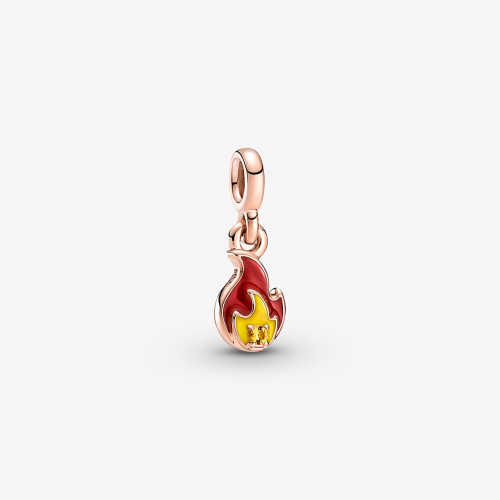 Burning Flame Mini Dangle - Pandora Me - 789690C01