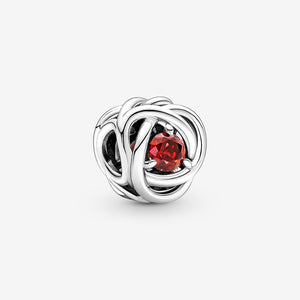 True Red Eternity Circle Charm - Pandora - 790065C01