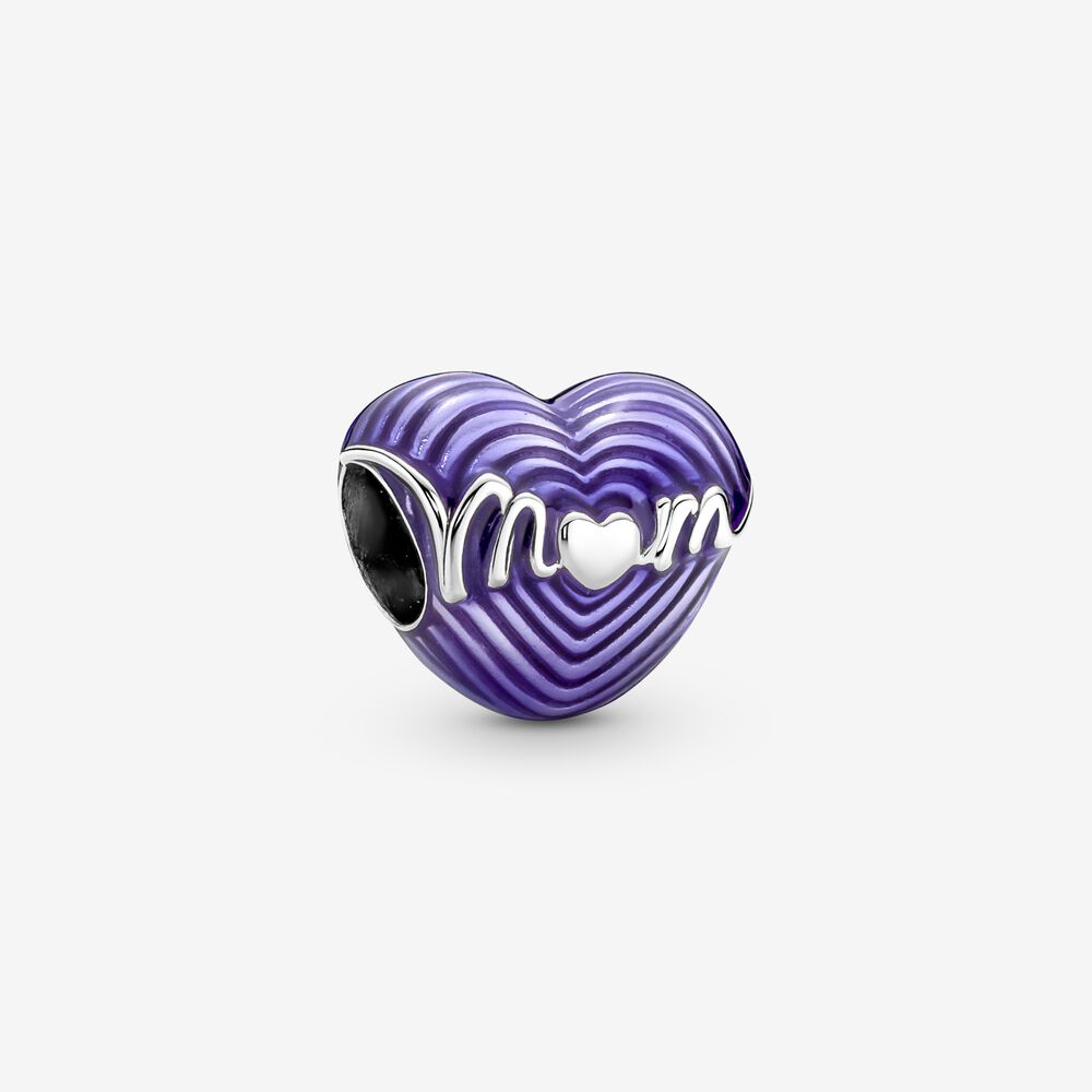 Radiating Love Mom Heart Charm Pandora 791160C01