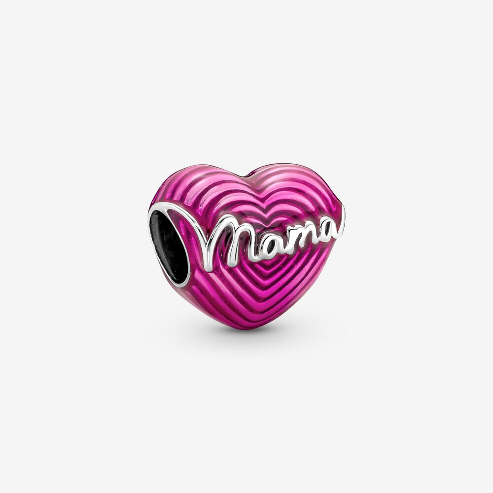 Radiating Love Mama Heart Charm - Pandora - 791505C01