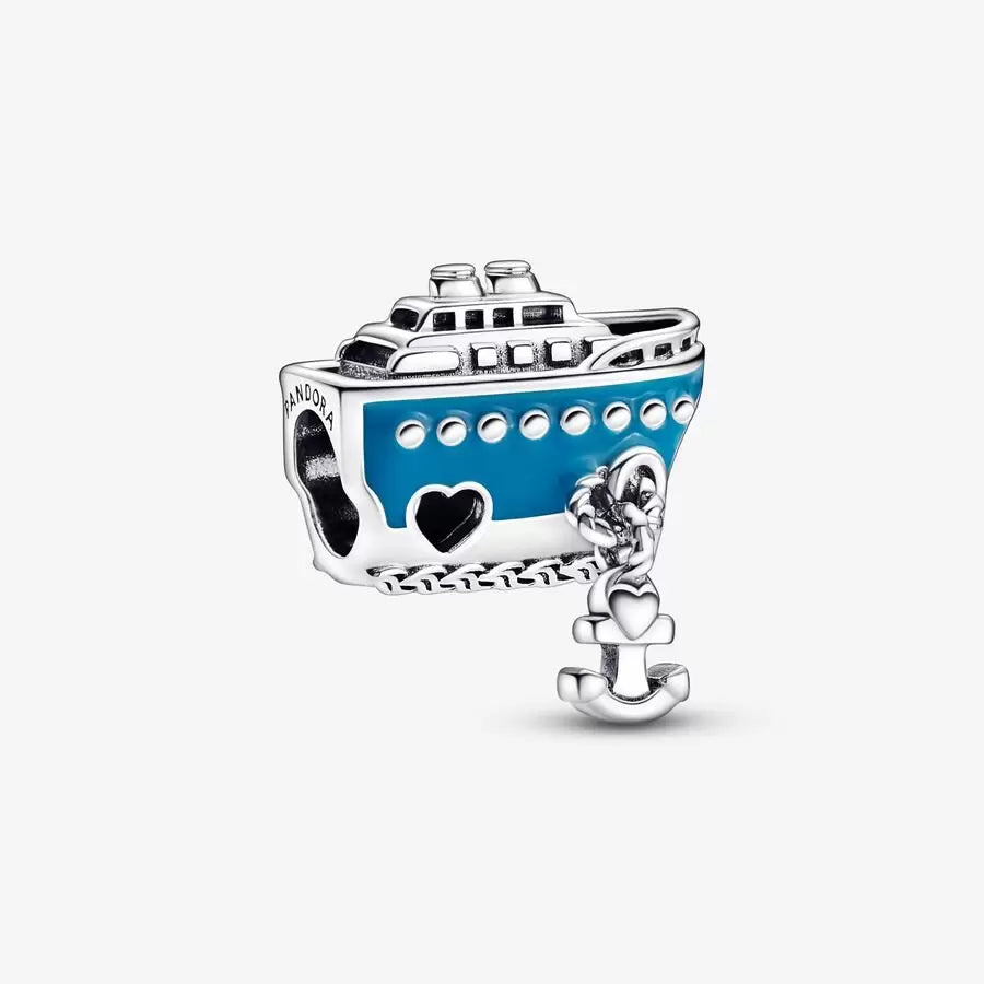 Anchored Cruise Ship Charm - Pandora - 792198C01