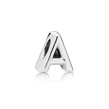 Letter A Charm  - Pandora - 797455