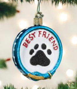 Dog Collar Ornament - Old World Christmas