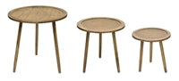 Wood Accent Tables (3 Sizes)