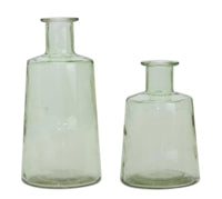 Light Green Glass Bottle (2 sizes)