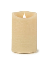 Ivory LED Flameless Candle- 3.5" x 5.5"