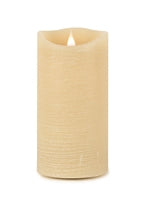 Ivory LED Flameless Candle- 3.5" x 7.75"