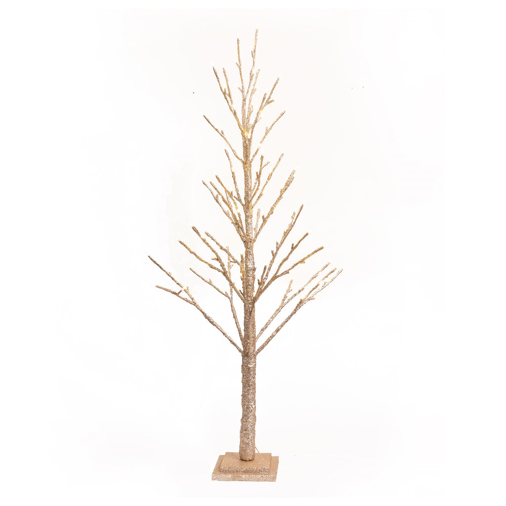 LED Gold Twig Tree - 48"