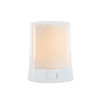 LED Flame Candle with Timer - 2.75" x 3"H (Warm Orange Light)