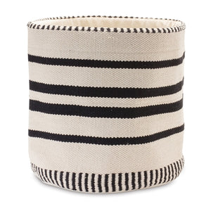 Black & White Cotton Bucket (2 Sizes)