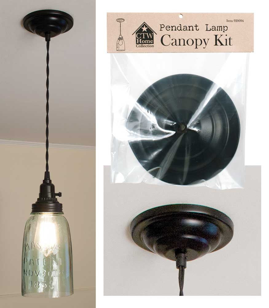 Pendant Lamp Canopy Kit