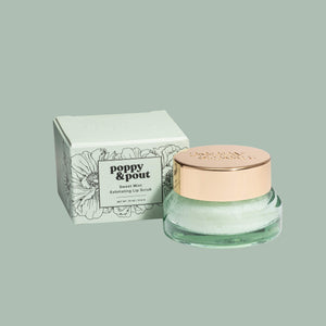 Poppy & Pout - Sweet Mint Lip Scrub