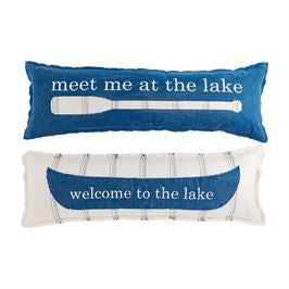 Long Lake Appliqué Pillow
