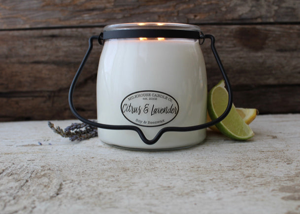 Citrus and Lavender-16oz-Butter Jar