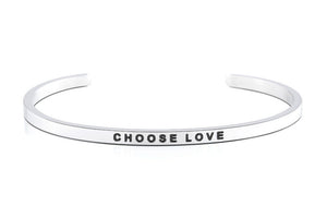 Choose Love - MantraBand - Silver