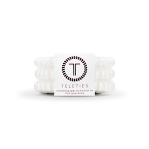 Coconut White Hair Ties (3 Sizes)