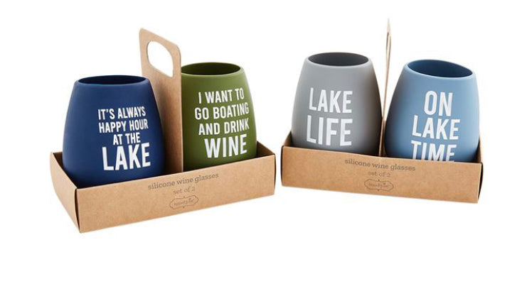 Silicone Wine Glass Set (2 Styles)