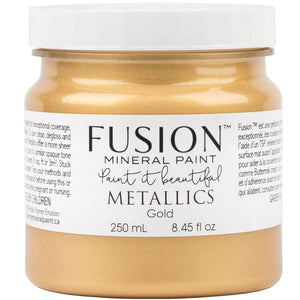 Metallic Gold - Fusion Mineral Paint - 250mL