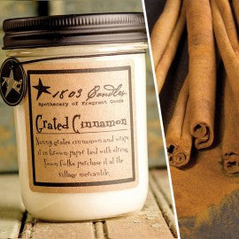 1803 Candles- 14oz Jar - Grated Cinnamon