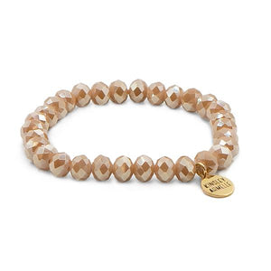 Halo Collection -Clay Bracelet-Gold