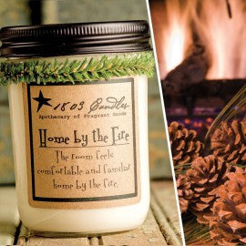 1803 Candles- 14oz Jar - Home by the Fire