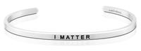 I Matter - Mantraband - Silver