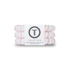 Rose Water Pink Hair Ties (3 Sizes)