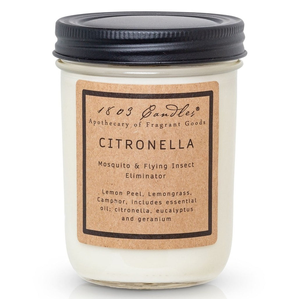 1803 Candles - 14 oz jar - Citronella