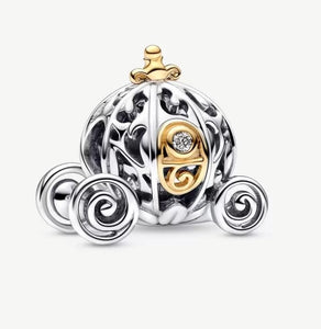 Disney 100th Anniversary Cinderella Carriage Charm Pandora 792554C01