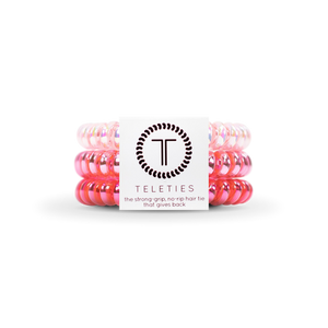 Think Pink Small Hair Ties (3 Pack)
