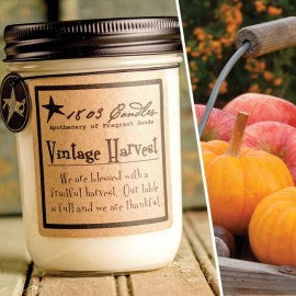 1803 Candles- 14oz Jar - Vintage Harvest