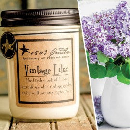 1803 Candles- 14oz Jar - Vintage Lilac