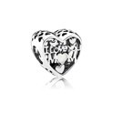 Love for Mother Charm - Silver Enamel - PANDORA - 792067EN23